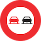 Interdiction de dépasser