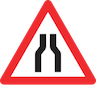 chaussée rétrécies
