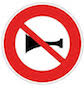 Signaux sonnores interdits